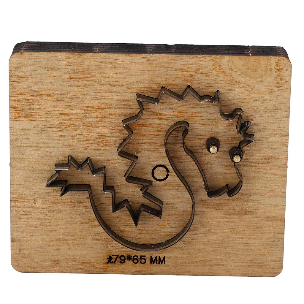 Drachenform Lederstanzform Hohe Härte Verschleißfestigkeit Schnelles Schneiden Lederstanzform Form