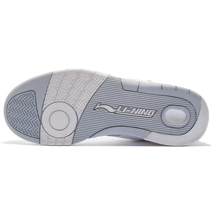 Li Ning 937 Deluxe Hi Synthetic Leather Abrasion Resistant, Lightweight, And Breathable High top Skateboard Shoes AZGS044-1