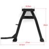 uxcell Motorcycle Center Kickstand, Metal Black, Stand Support, Foot Kickstand, 1pc