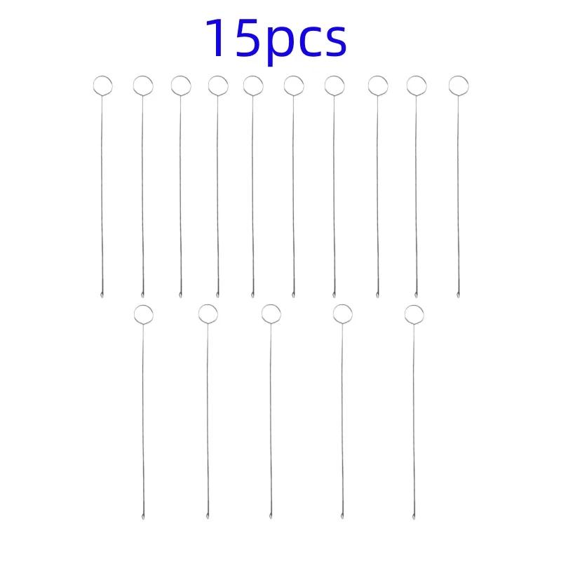 Stainless Steel Sewing Loop Turner Hook For Turning Fabric Tubes Straps Belts Strips For Handmade DIY Home Sewing Tools