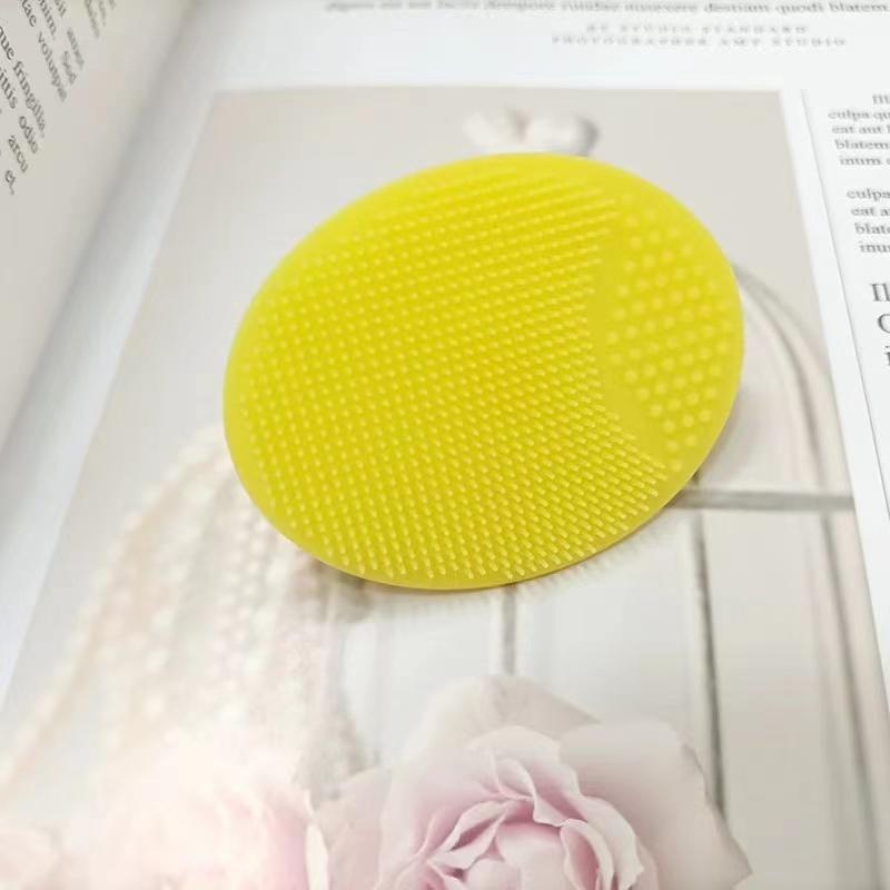 

Щетки для чистки лица Силикагель Чистящая подушечка для мытья лица Отшелушивающая щетка для лица Скраб для кожи Очищающее средство Инструмент для чистки на присоске жёлтый