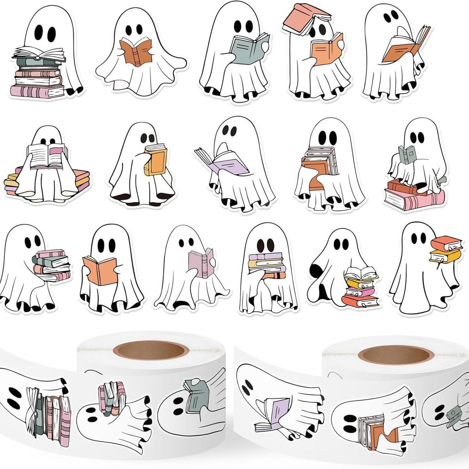 100-500Pcs High-Quality Halloween High-Quality Stickers High-Quality Party High-Quality Halloween High-Quality Gift High-Quality Wrapping