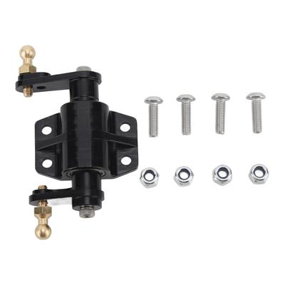 RC Steering Gear Bearing Assembly Aluminum Alloy Steering Mount Bracket for TAMIYA 114 Dump Truck
