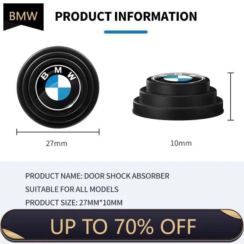 2025 E46 x5 4Pcs/set Silicone Car Door Shock Pad Stickers For BMW Performance F25 F26 F15 F16 E90 E91 E92 E60 E84 G22 G32 F13 F3