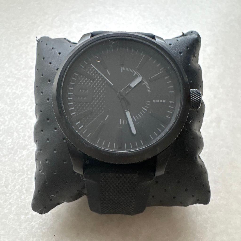 Used DIESEL Men's Watch Black All Black