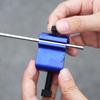 Blue/Black Motorcycle Chain Alignment Tool Quick Accurate Alignment Tool for Motor Scooter Sprocket Sport Dirt Bike ATV Repair
