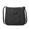 Ladies Fashion Summer Straw Crossbody Bag Women Beach Holiday Shopping Woven Shoulder Handbag Messenger Purses for Women Bags
