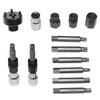 13 Pcs/Set Universal Alternator Freewheel Pulley Removal Engine Auto Tool Set Car Belt Removal Wrench Tool