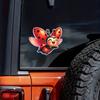 Roztomilé Berušky Hmyz Auto Samolepky Vodotěsné Vinylové Nálepky Dekorace Karoserie Okna Nárazníku Samolepky na Motorku Helmu TM123