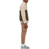 Uniqlo Color Block Half Zip Pullover Long Sleeve Sweatshirt Men Sweatshirt Off-White 432109-30
