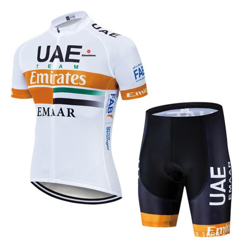 Men Women Cycling Jersey Shorts Set Quick Dry Breathable Road Mountain Bike Apparel