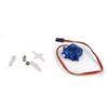 Mini Analog Servo - WHADDA - 21.5 X 12 X 22.7 Mm - Blue/Red - 4.8 To 6 VDC - 9 G