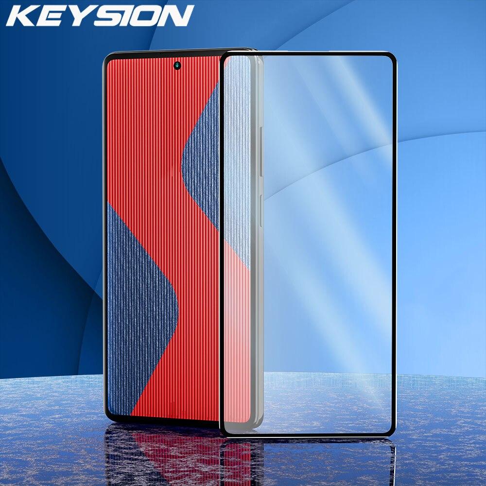 

KEYSION Закаленное стекло для POCO X5 Pro 5G C50 C40 M5S M4 Полная крышка стекло HD экран Защитная пленка для Xiaomi 12T Pro 12 Lite