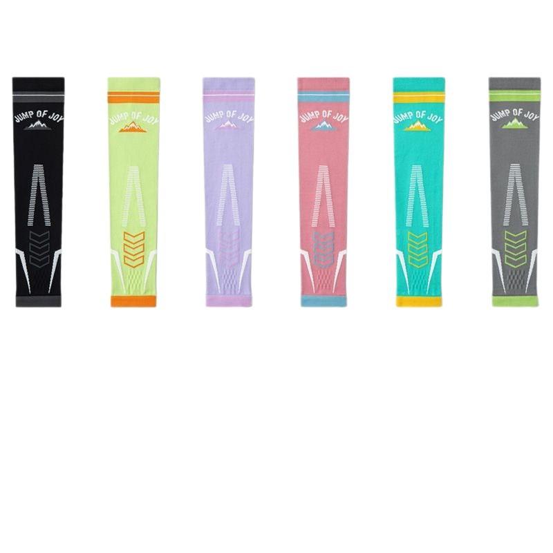Calzini a Compressione Sportiva Professionali Fitness Corsa Salto della Corda Compressione Muscolare Coprigambe Calzini Copri Polpaccio Badminton