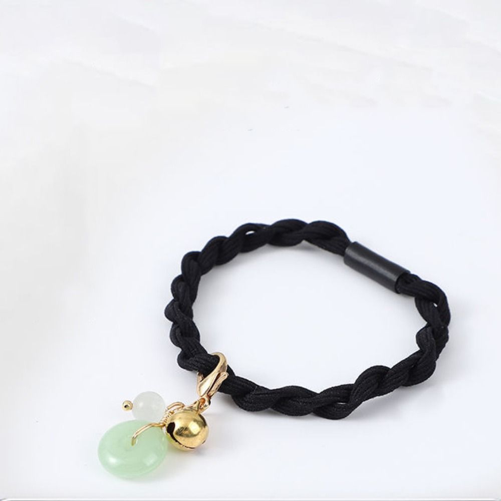 Tassel Hanfu Tassel Headwear Hair Band Weave Hair Rope Retro Chinese Style Rubber Band  Hair Band