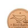 Bird Bath Copper Disk Triple-Point Support Copper Bird Bath Purification Disk Copper Water Cleaner for Outdoor Birdbaths Bowl