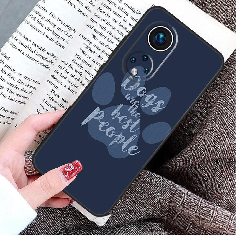 Dog foot print Paw Colorful Pattern Case For Honor Magic 5 6 7 8 Pro Honor Win RT X9d X9c X9b X9a X8c X8b 50 70 90 400 200 Lite