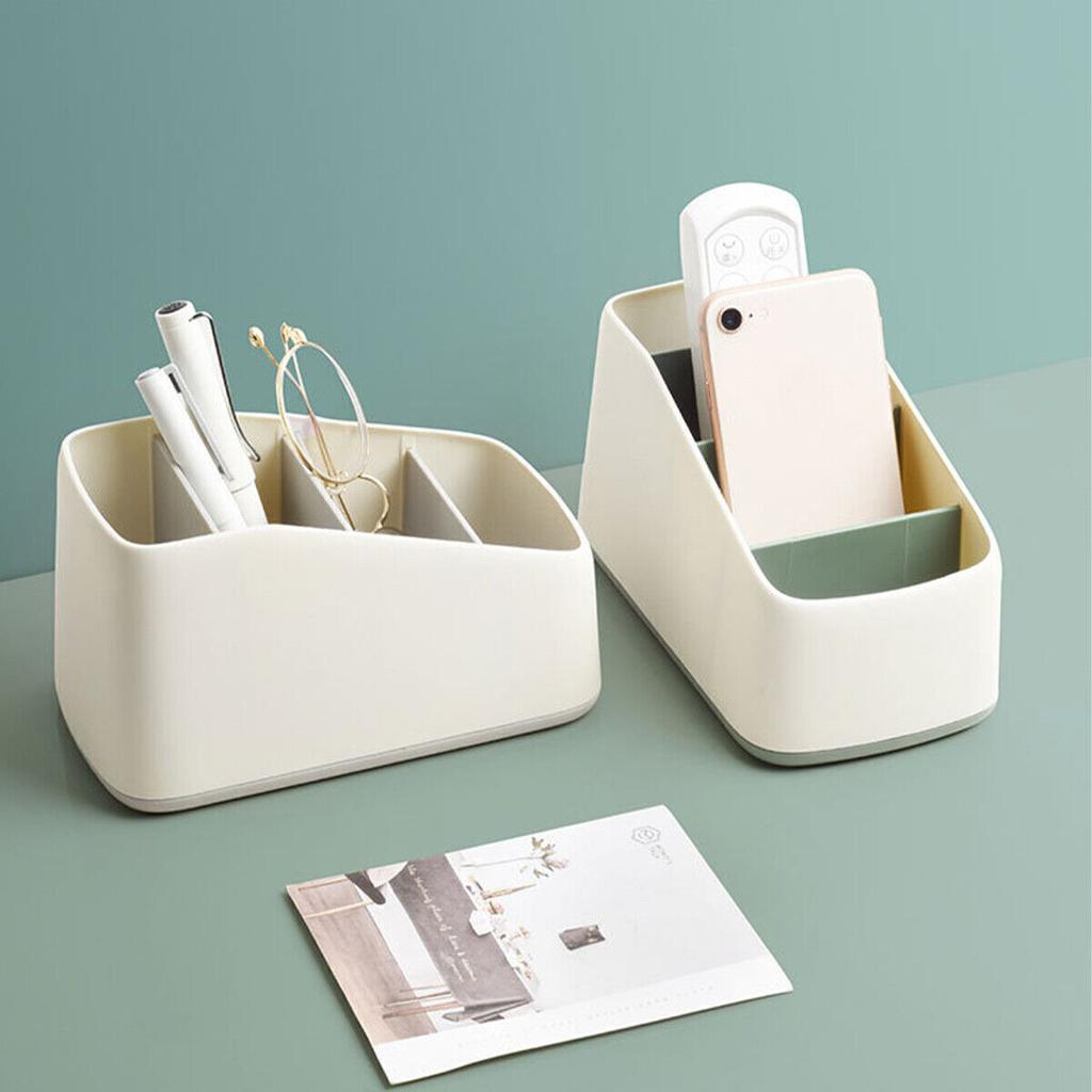Uchwyt na pilota 4-gniazdowy schowek na biurko pilot do telewizora telefon trapezowy kosz organizer na artykuły piśmiennicze etui domowe hotelowe