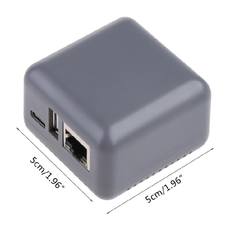 NP330 USB 2.0 Print Server Rj45 100Mbps Mini Netzwerk-Druckserver-Adapter
