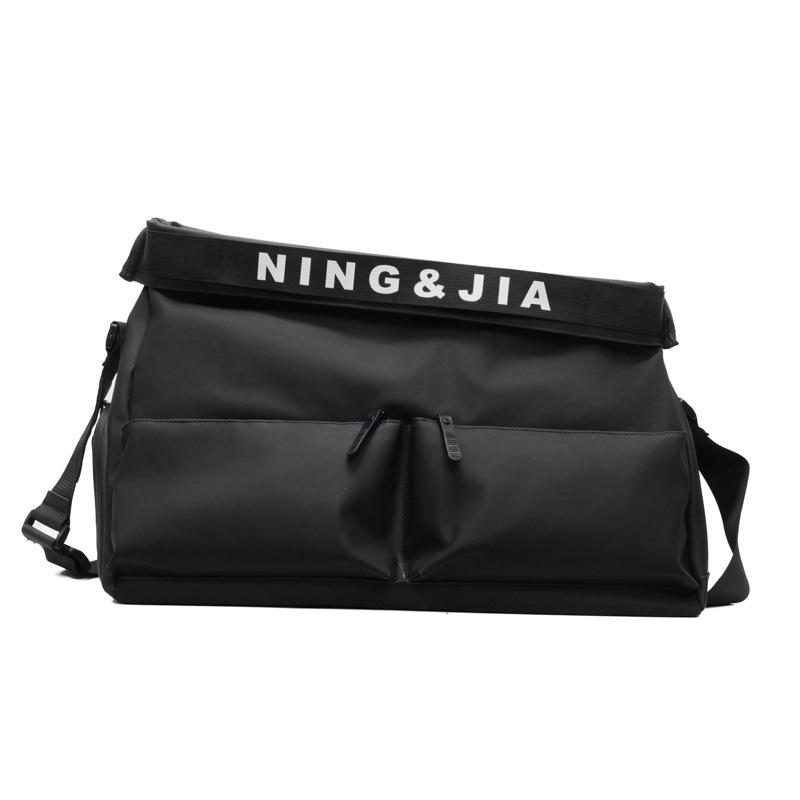 

Travel bag for men and women, large capacity multifunctional gym bag, wet and dry separation sports handbag, crossbody bag, commuting bag чорний