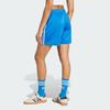 Adidas Originals Striped Logo Loose Fit Mid Waist Casual Shorts Women Shorts Blue JD0817
