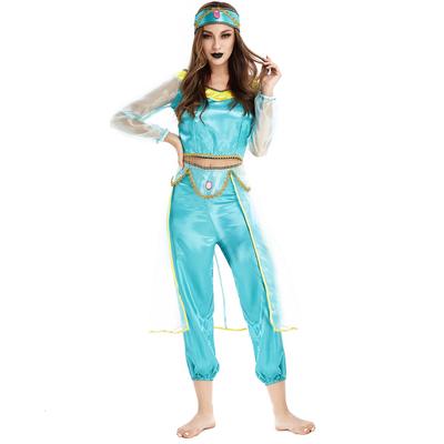 Search Banner Magic Lamp Jasmine Princess Uniform, Adult, Female Costume Party Costume Halloween Costume