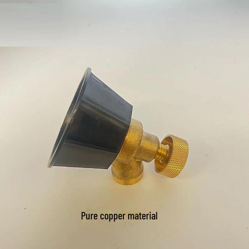 Adjustable Copper High-Pressure Gas Vortex Spray Nozzle for Ultra-Fine Atomization In Agriculture