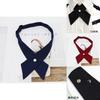 Student Graduation Cross Neck Bow Tie Accessory For Academic Attire