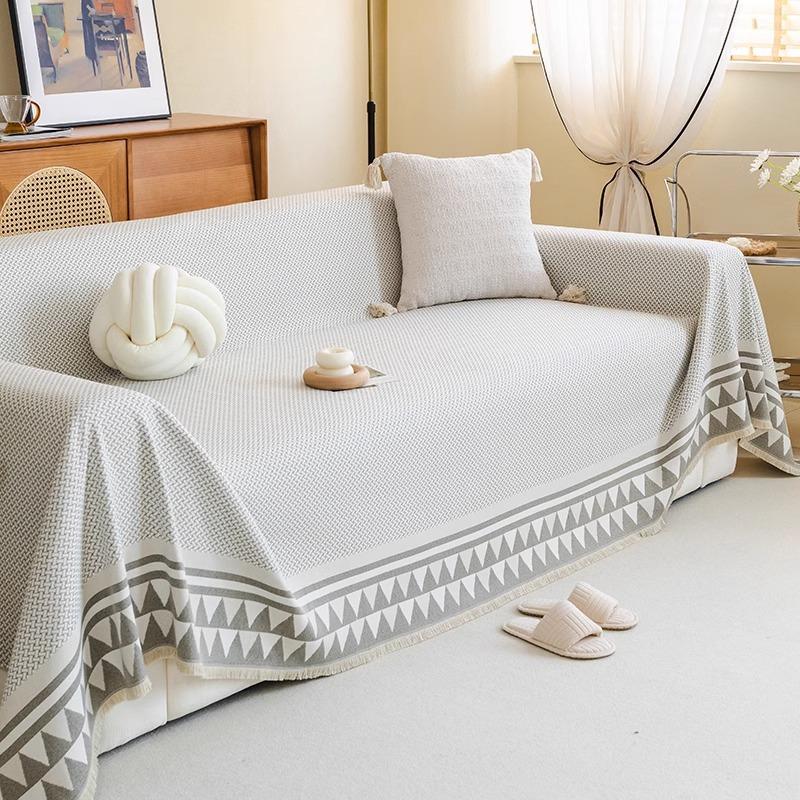 

Полотенце для дивана из синели, универсальный универсальный чехол для дивана Four Seasons, пылезащитный чехол, цельный чехол для дивана, тканевая подушка 180*130cm