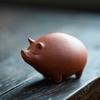 Tea Pet Purple Clay Tea Pet Little Pigs Chinese Crude Pottery Kung Fu Tea Set Home Decoration Tea Accessories