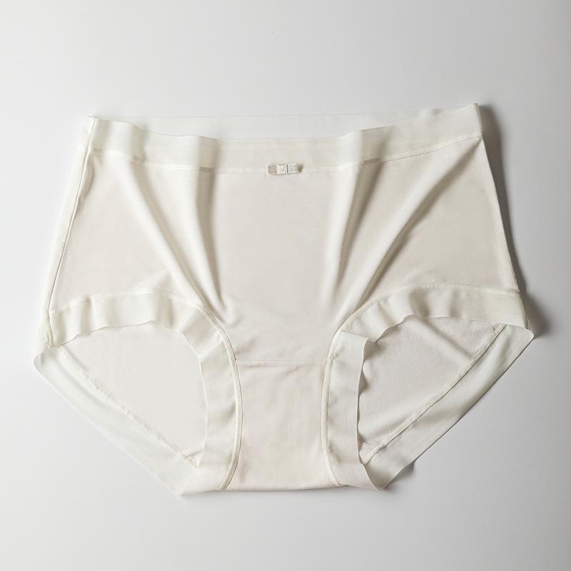 Female Spring and Summer Soft Waxy Comfortable High Elastic Pure Cotton Bottom Crotch Underwear
