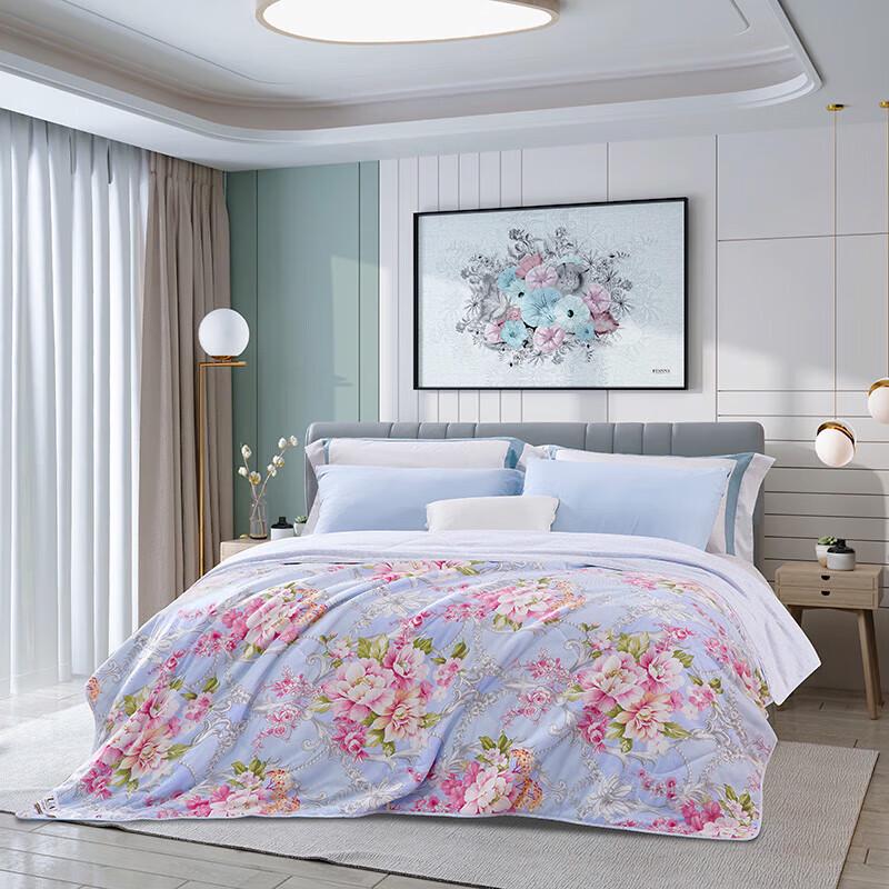 Fuanna Washed Cotton Printed Summer Air-Conditioning Quilt