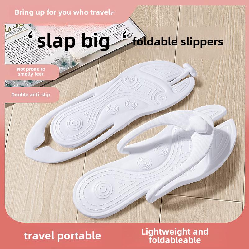 

Портативные одноразовые складные пляжные тапочки для летних путешествий 38-39