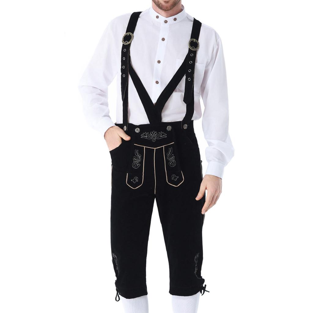 Herren Trachten Hosenträger für Oktoberfest und Traditionelles Festkostüm