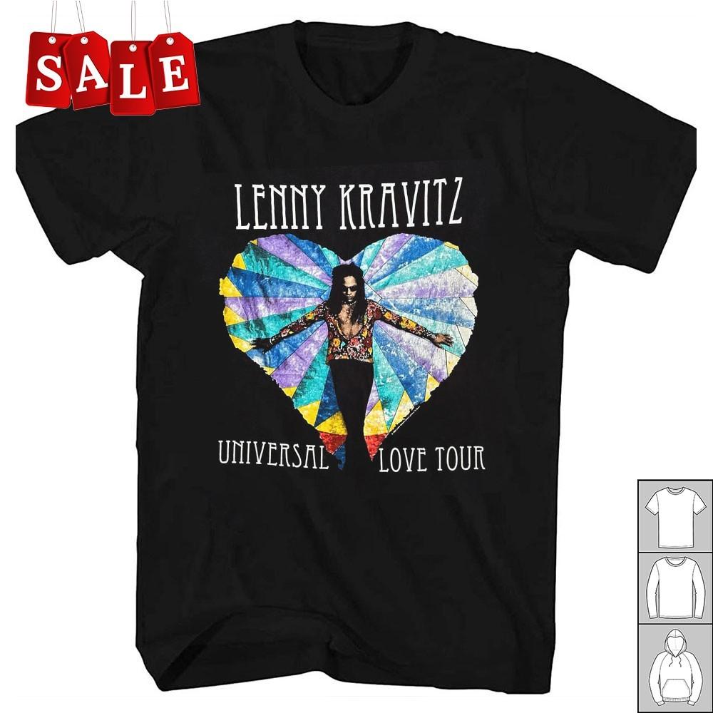 New Lenny Kravitz Universal Love Tour Gift For Fans Unisex S-5XL Shirt SS1049 Unisex T-Shirt L