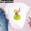 Kawaii Arrival Little Prince Printed Unisex T Shirt Cartoon Short Sleeve Tshirt Female Harajuku Ladies Tshirts Pro Choice Y2k Top