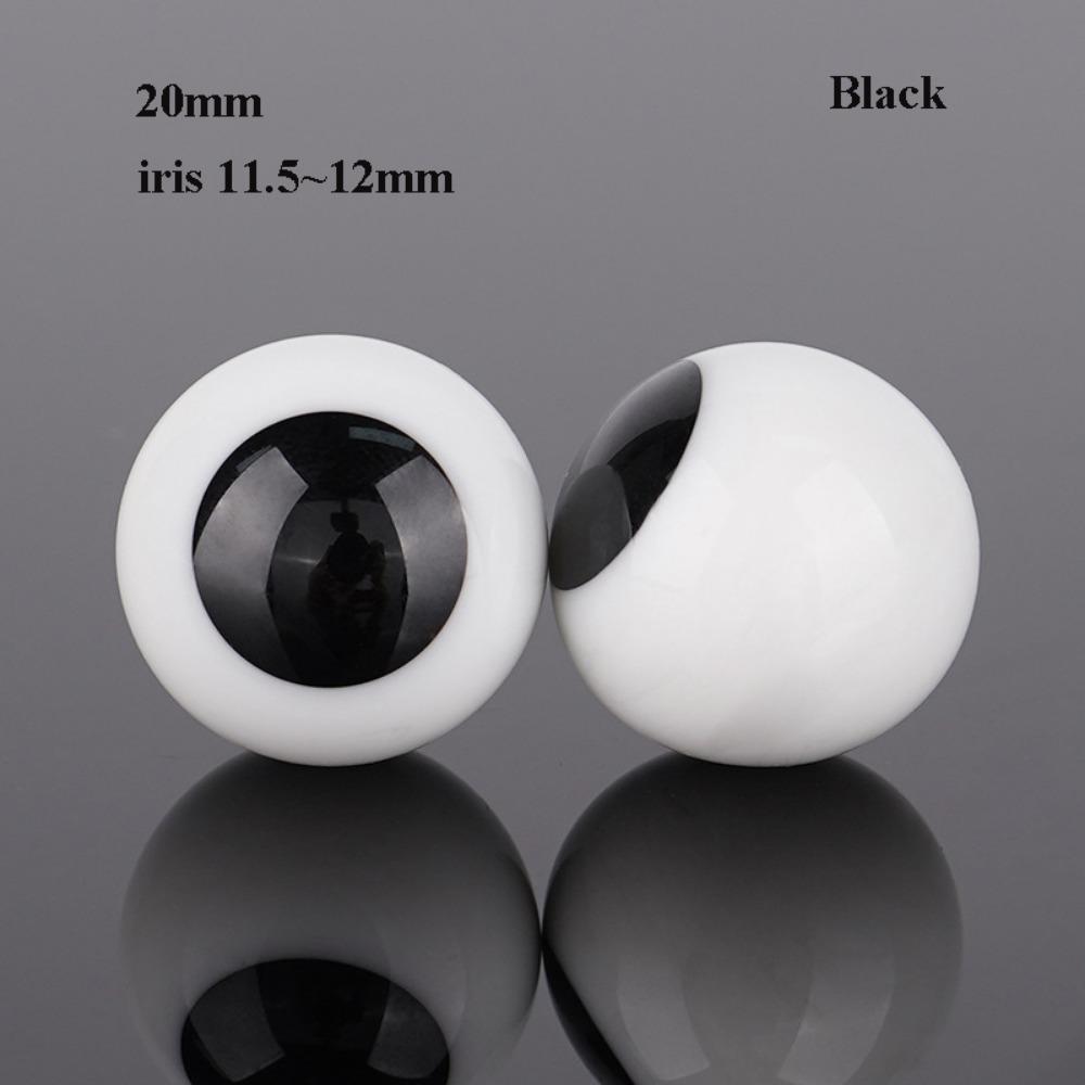Cute DIY Doll Making Crafts 18/20mm 1/4 Small Iris Eyes  For 1/6 BJD Dolls