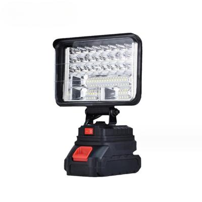 Pro Makita 18V Li-ion baterii LED pracovní světlo 3/4 palce Svítilna Přenosná Nouzová Flood lampa Kempingová lampa