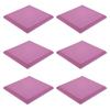 6PCS Sound-absorbing Flame-retardant Foam Board Sound-absorbing Sponge KTV Sound