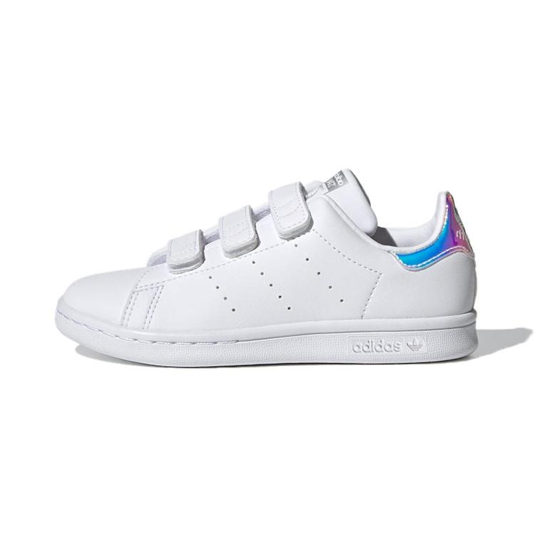 (PS) adidas Stan Smith CF C  White Iridescent  Kids  FX7539 EU 29
