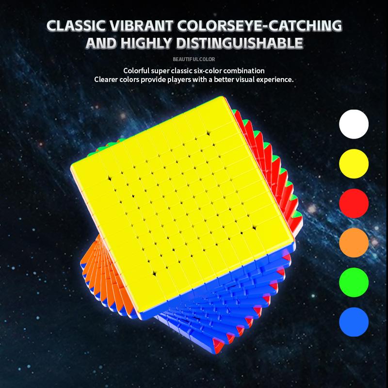 SENGSO 6x6x6 7x7x7 8x8x8 10x10x10 11x11x11 Würfel Speed Cube Puzzle - Professioneller Wettbewerb Hochgradiger Würfel Lernspielzeug
