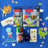 Faber-Castell Dinosaurie farebné ceruzky, sada 24 farieb, obsahuje 6 metalických farieb, 27181009