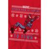 Spider-Man Herren Weihnachts-Pullover T-Shirt