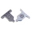 2Pcs Nylon/Metal Drawer Clip Front Panel Fixing Bracket Connector Replacement Kitchen Furniture Cabinet