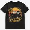 Funny Im Energy Efficient Lazy Retro Style Sloth Unisex T-Shirt