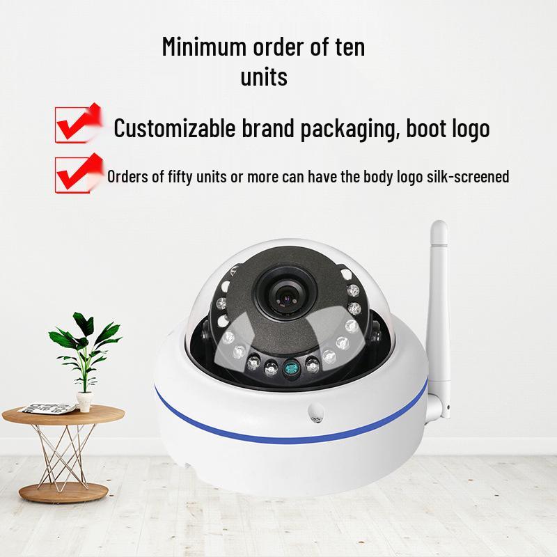 4MP & 6MP Tuya Wireless Vandal-Proof Dome Surveillance Cameras