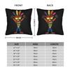 Crash Bandicoot Mask Icon Pillow Case  Fashion Pillow Cover Square Pillowcases For Living Room Bed Chair