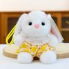 Plush Bunny Toy With Soft Short Pile Fabric For Kids Bedroom Decor And Comfort