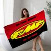 FMF Racing Logo Beach Towel Colorful Bath Towels for Girl Microfiber Quick Dry Custom Sand Free Beach Yoga Spa Gym Pool