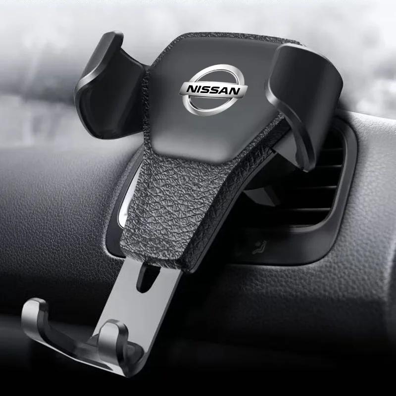 Auto Handyhalter Schwerkraft Handyhalter Haken Handy Ständer Für Nissan Nismo Tiida Teana GTR 350Z 370Z 240SX Juke Versa Almera